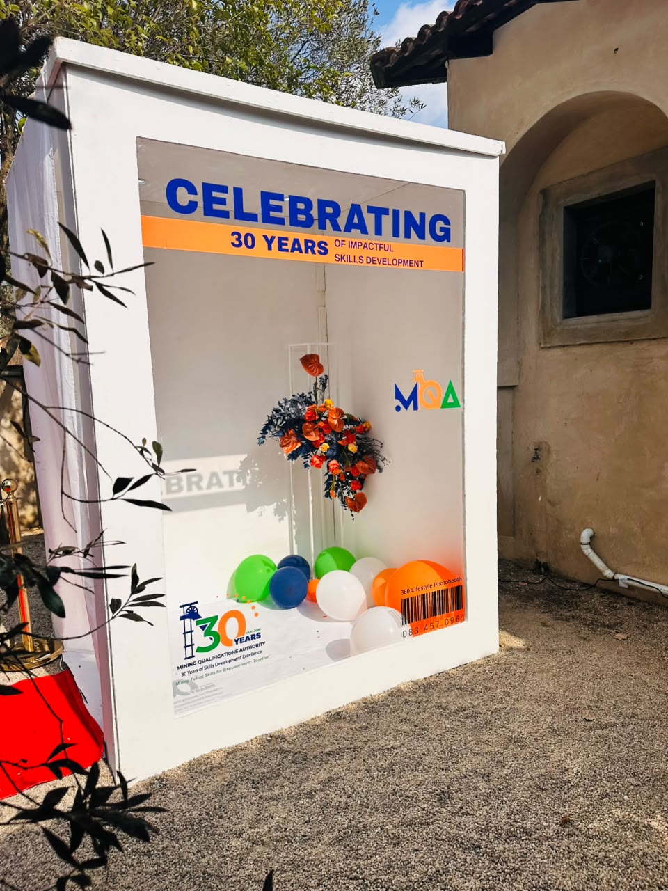 Mobile Wellness Co photobooth setup 5