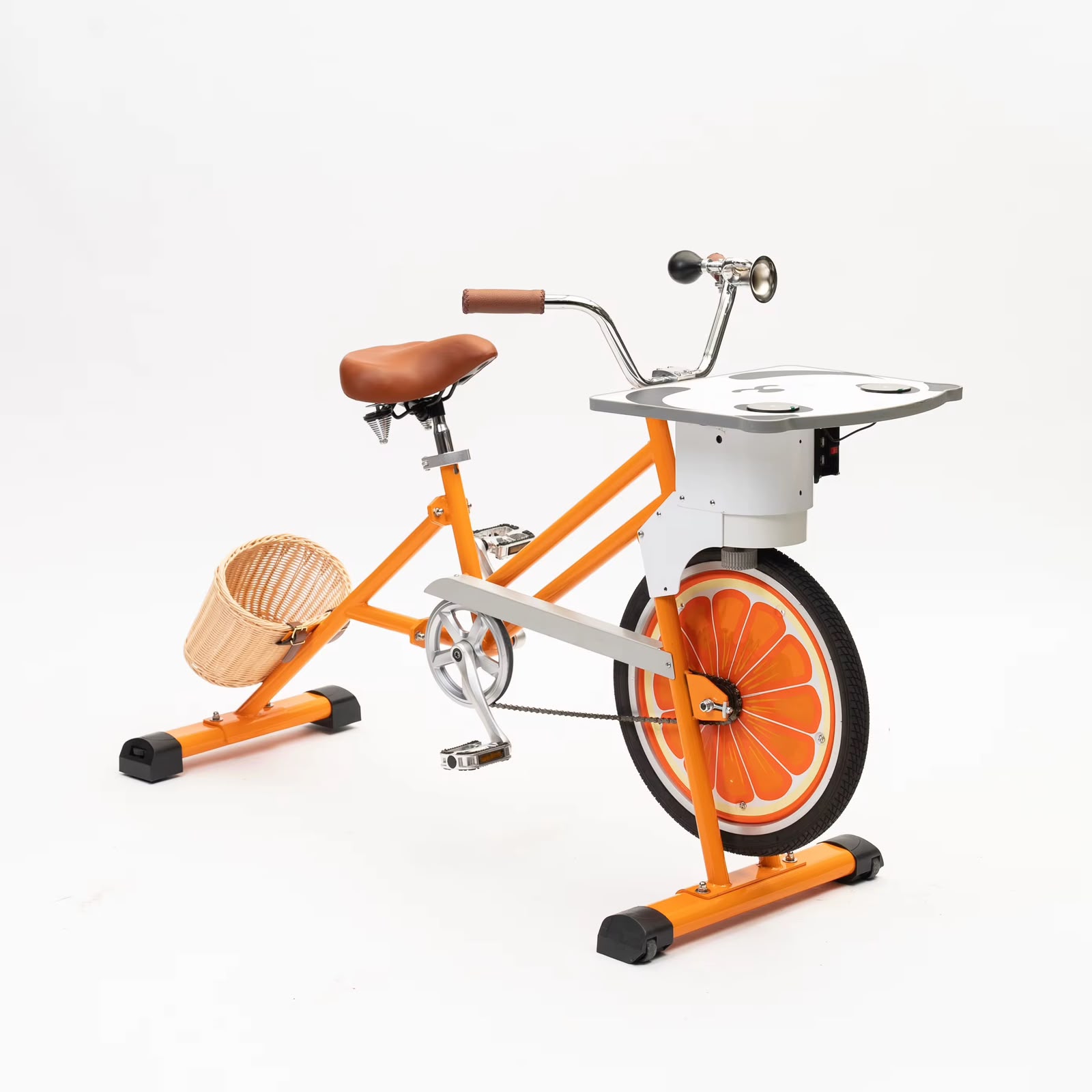 Phone Charging Smoothie Bike — Pedal-Powered Charging